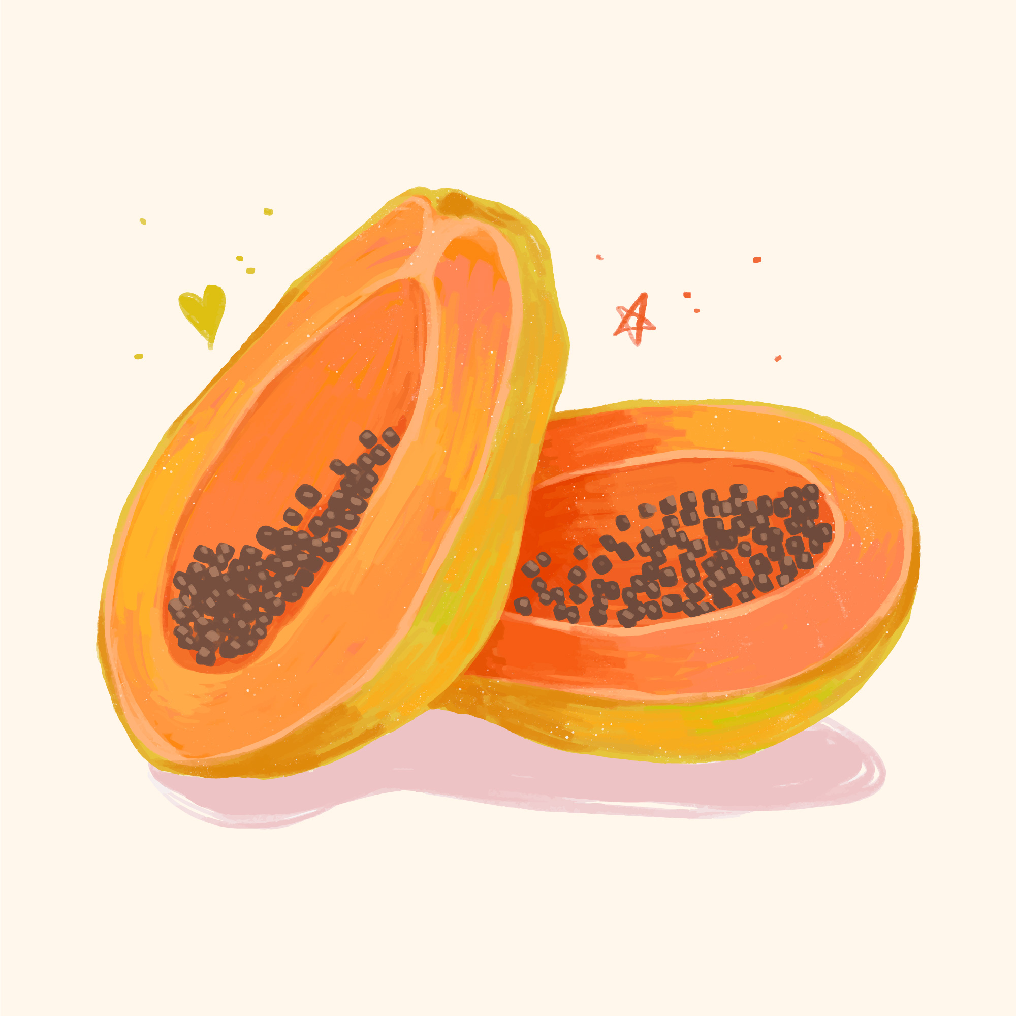 Papaja melonova- Carica