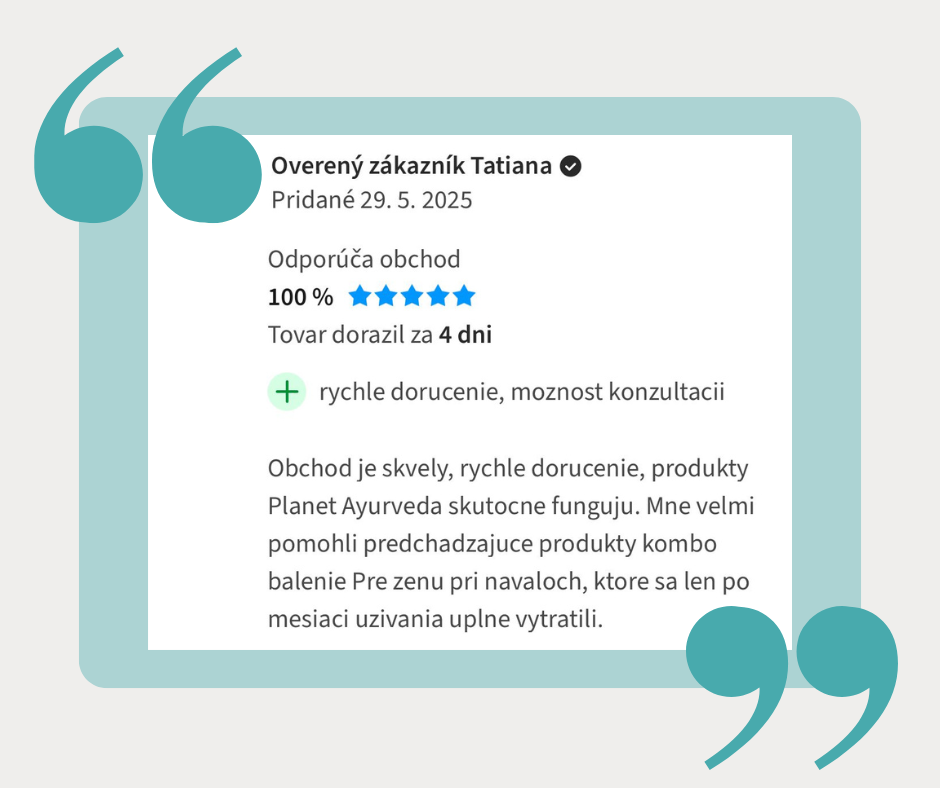 Recenzia 1 – Planet Ayurveda