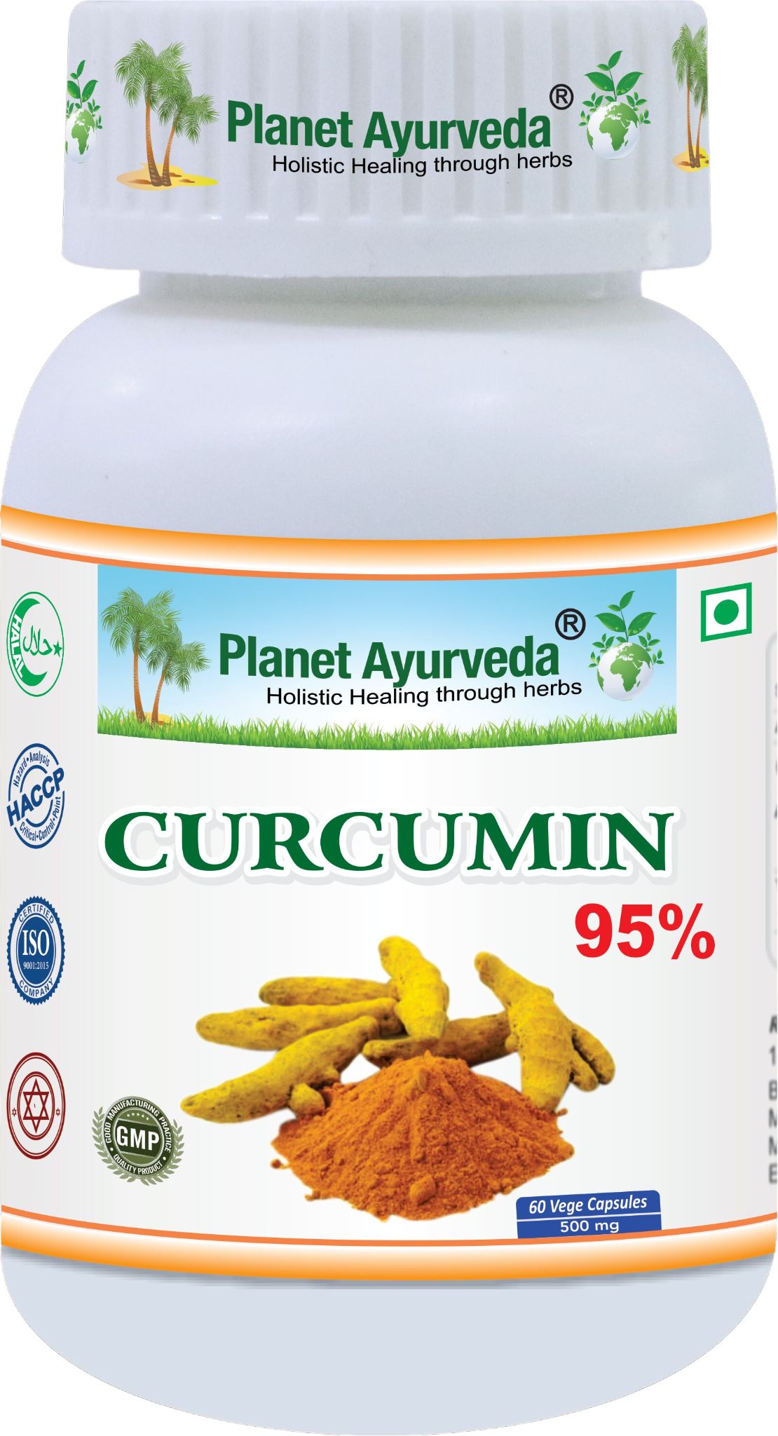 E-shop Kurkumín 95 - Protizápalová podpora, Imunita - 500 mg, 60 kapsúl