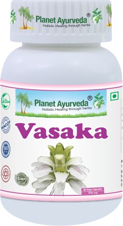 E-shop Vasaka - Dýchacie cesty, Kašeľ - 500 mg, 60 kapsúl