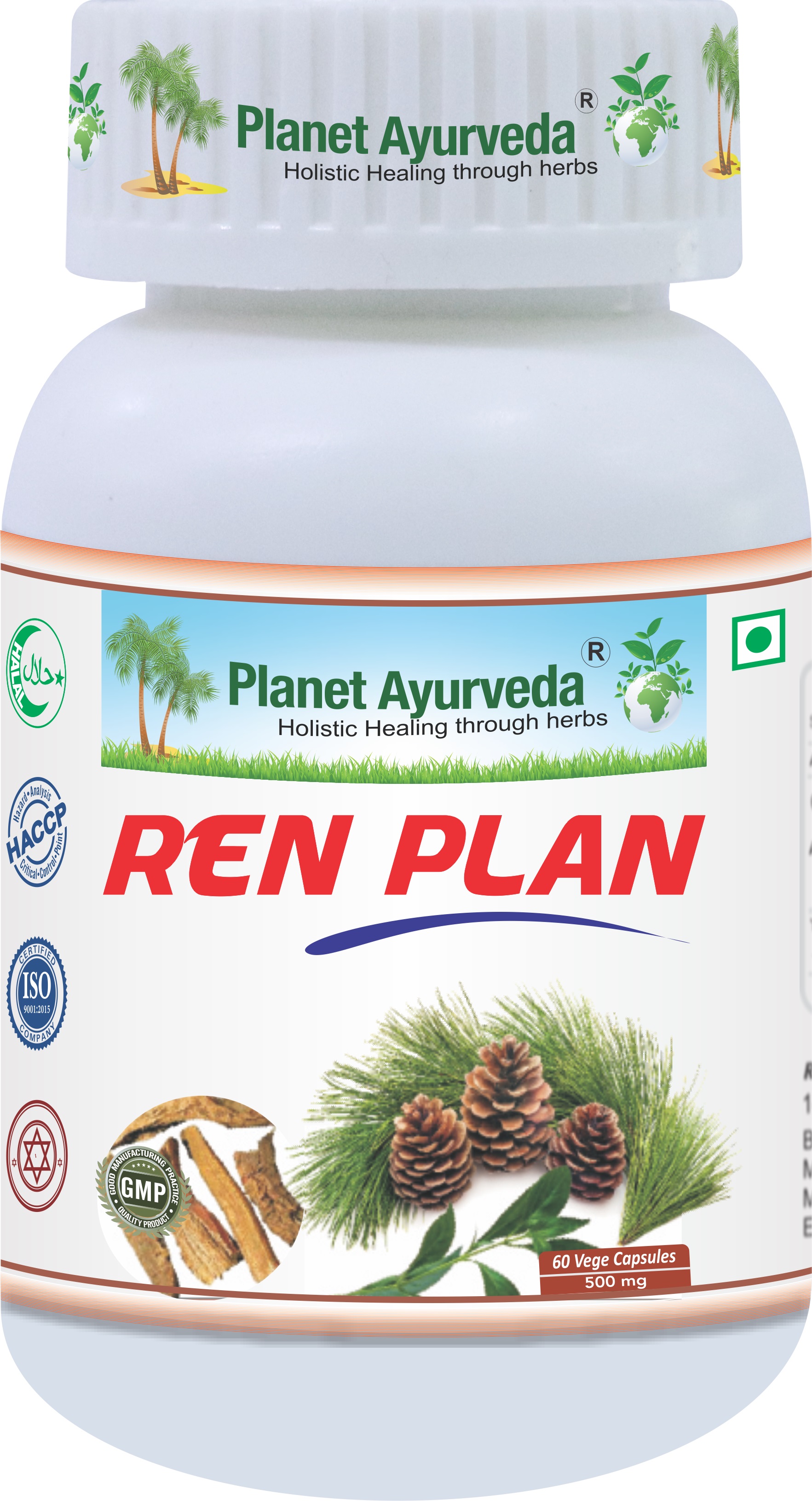 E-shop Ren Plan - Obličky, Močové cesty - 500 mg, 60 kapsúl