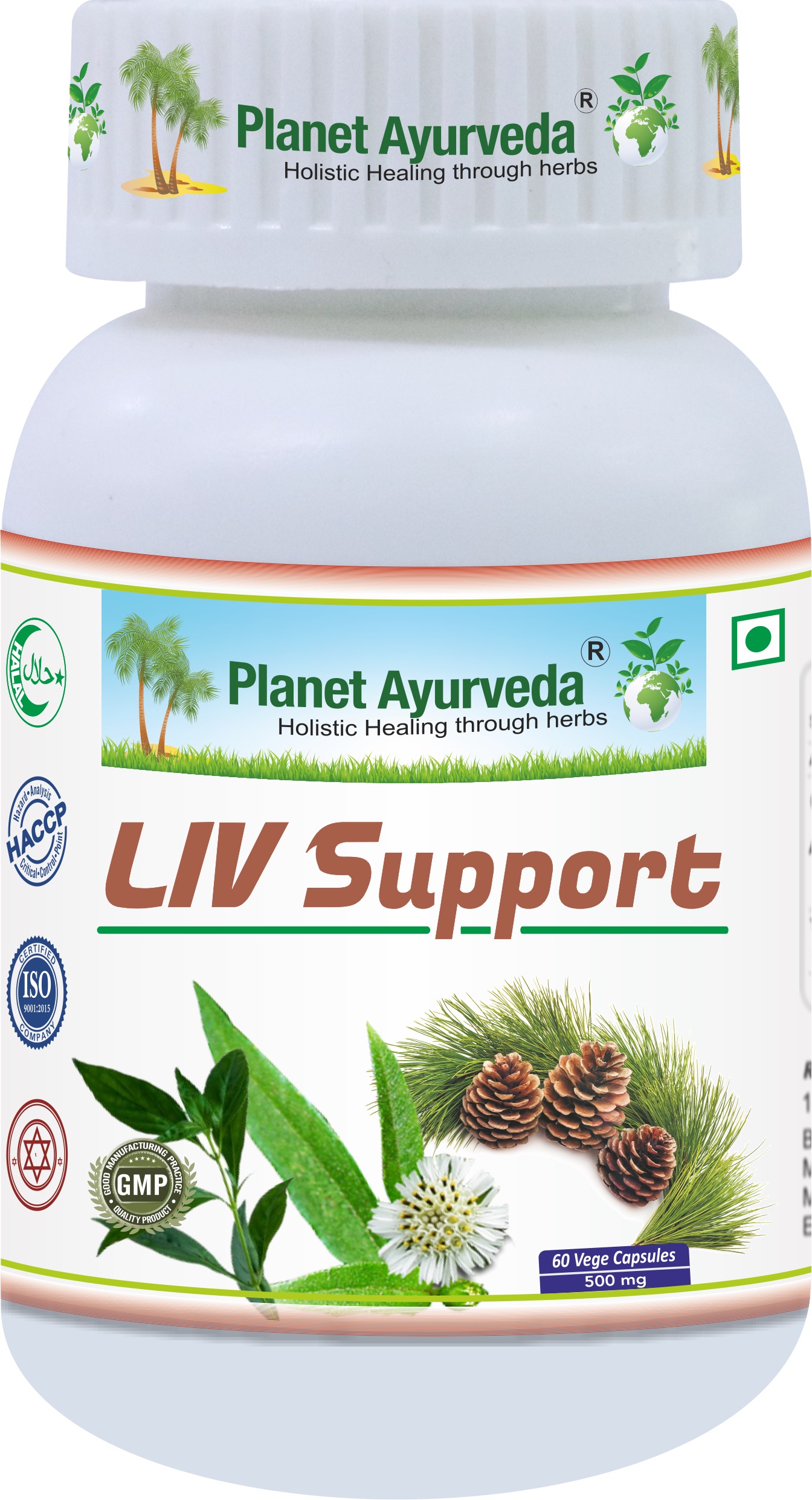 E-shop Liv Support - Pečeň, Detox - 500 mg, 60 kapsúl