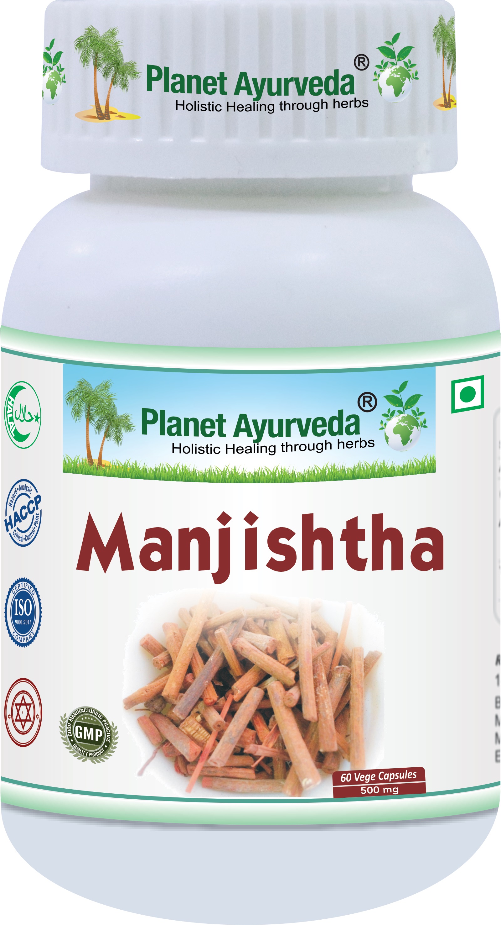 E-shop Manjishtha - Očista krvi - 500 mg, 60 kapsúl