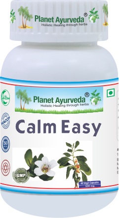 E-shop Calm Easy - Relaxácia, Stres, Spánok - 500 mg, 60 kapsúl