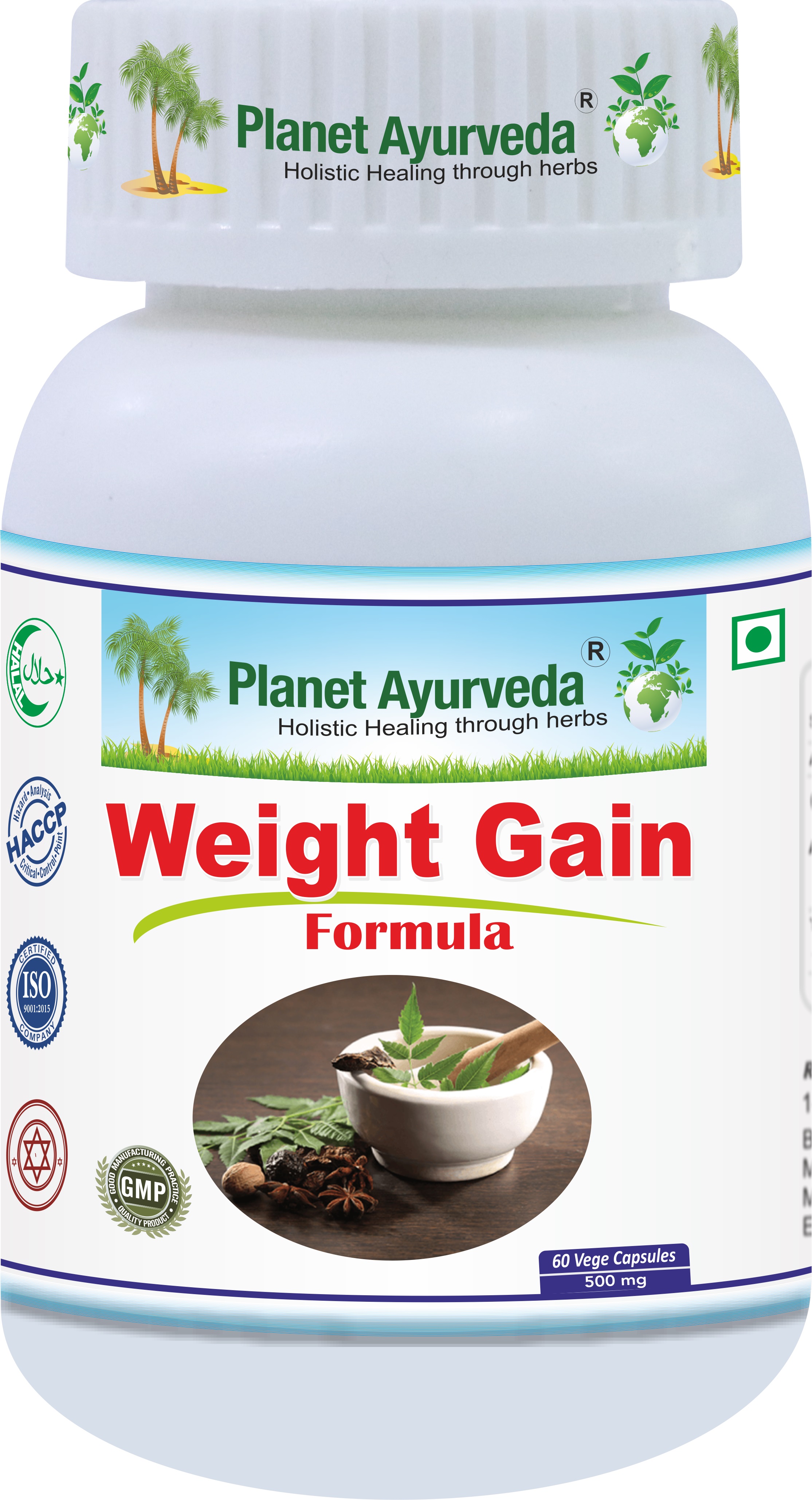 E-shop Weight Gain Formula - Objem, Svaly, Metabolizmus - 500 mg, 60 kapsúl