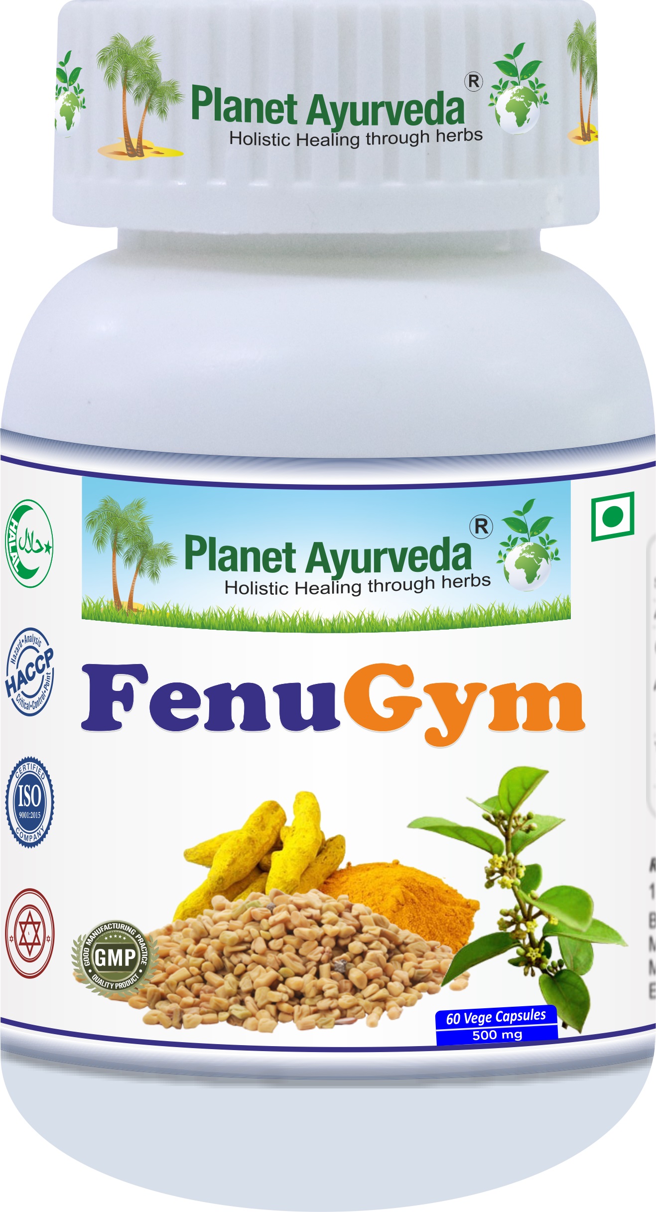 E-shop FenuGym - Cukrovka, Metabolizmus - 500 mg, 60 kapsúl