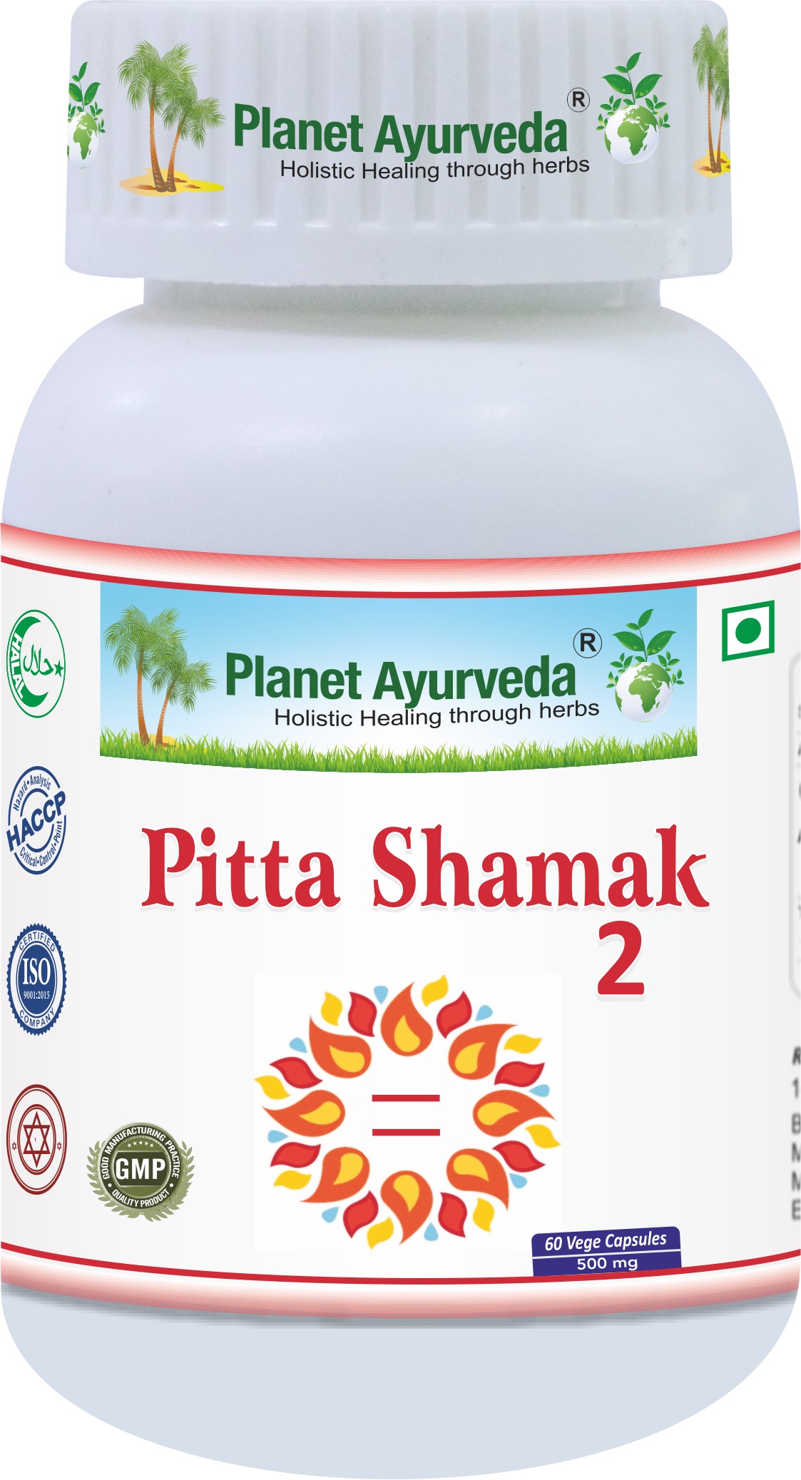 E-shop Pitta Shamak 2 - Pitta problémy, Trávenie - 500 mg, 60 kapsúl