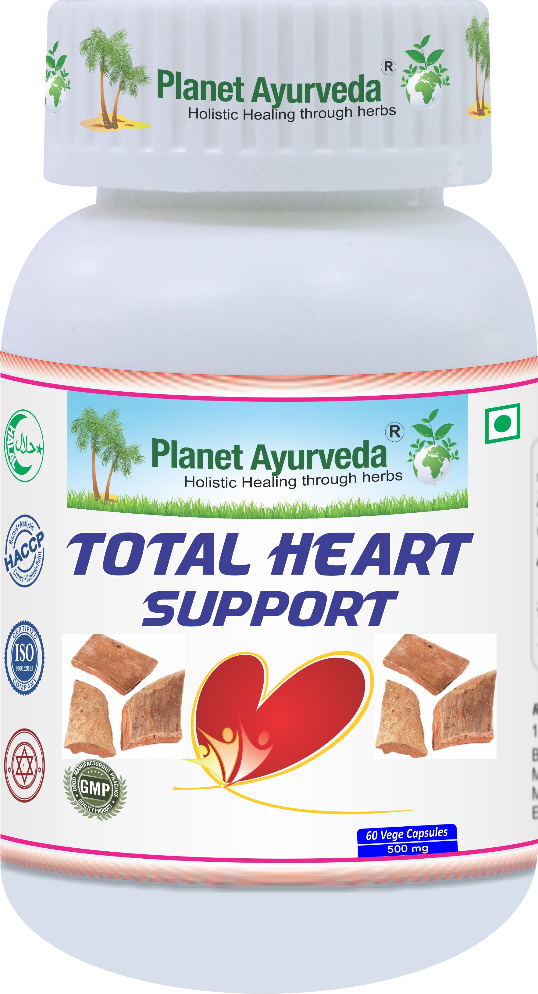 E-shop Total Heart Support - Podpora srdca - 500 mg, 60 kapsúl