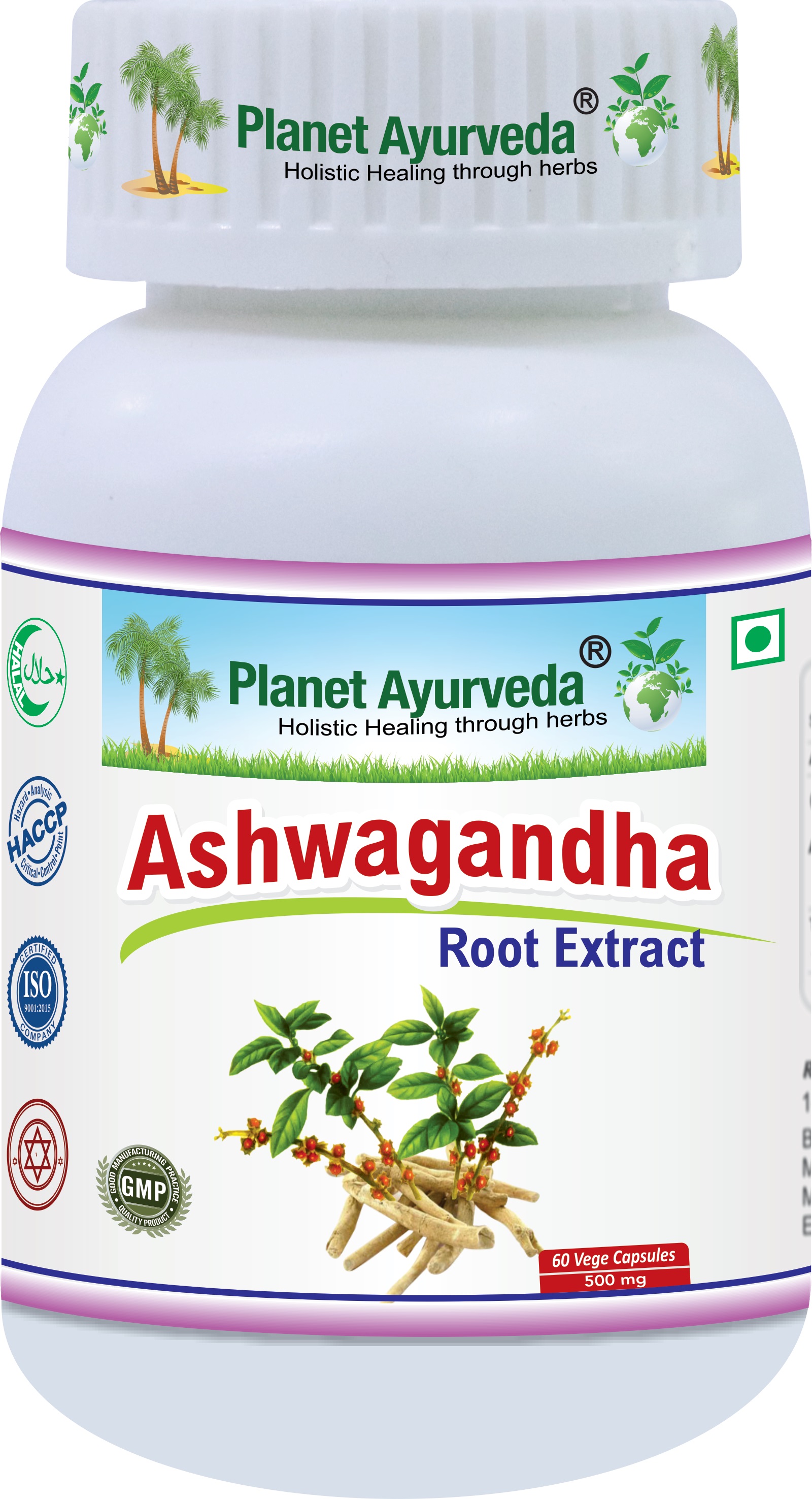 E-shop Ashwagandha - 500 mg, 60 kapsúl