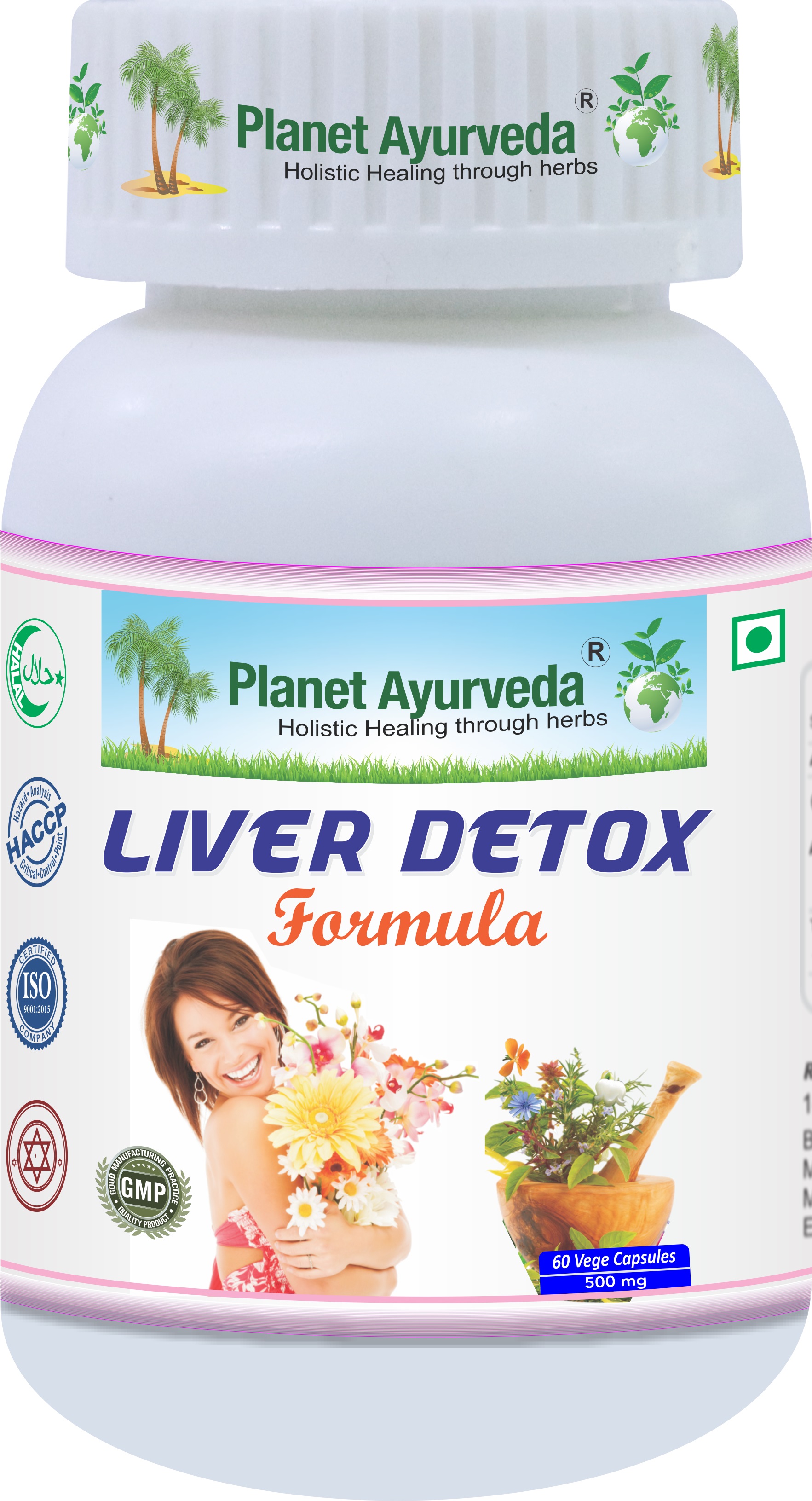 E-shop Liver detox formula - Detoxikácia a regenerácia pečene - 500 mg, 60 kapsúl
