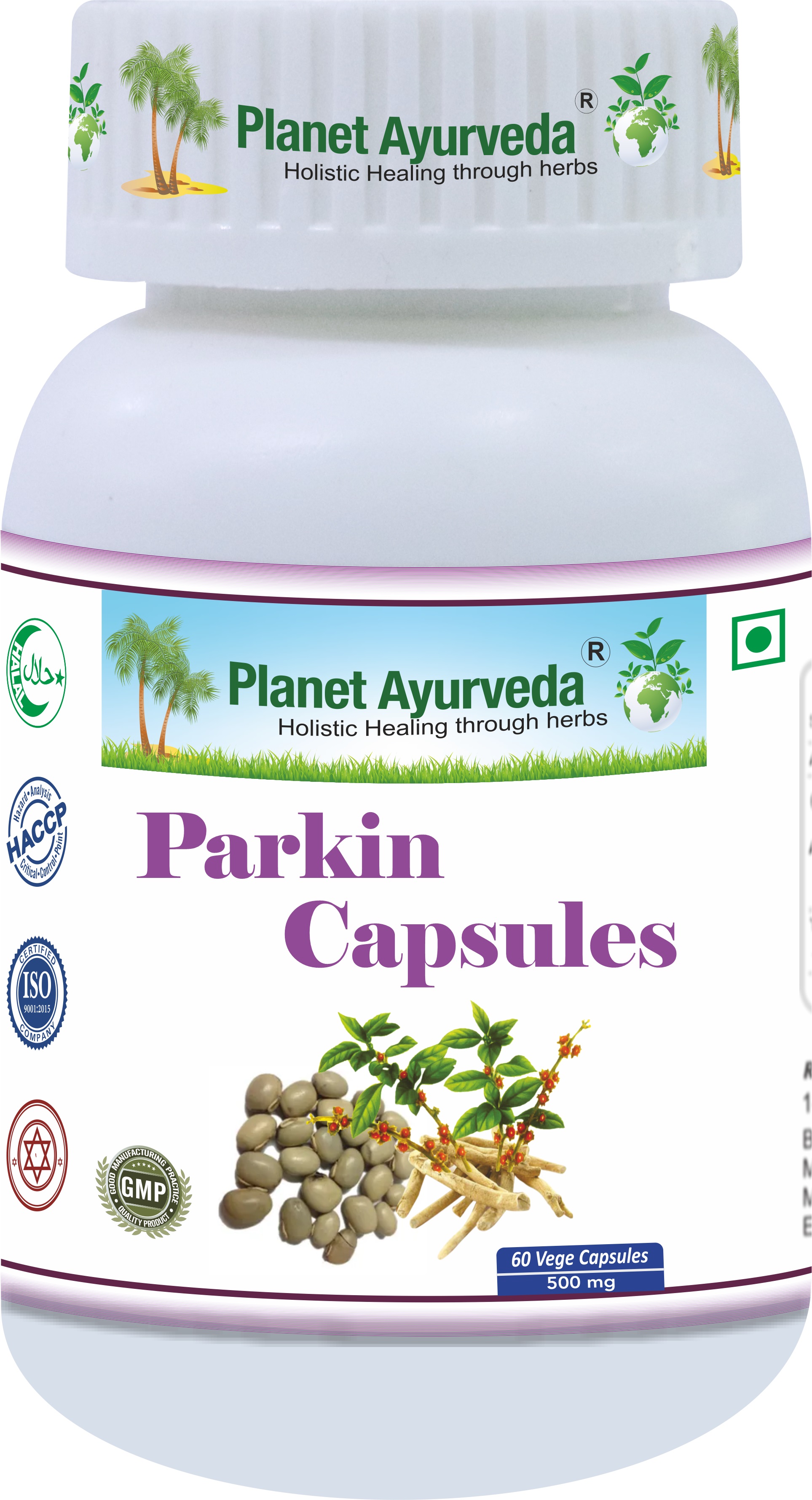 E-shop Parkin - Nervové zdravie - 500 mg, 60 kapsúl