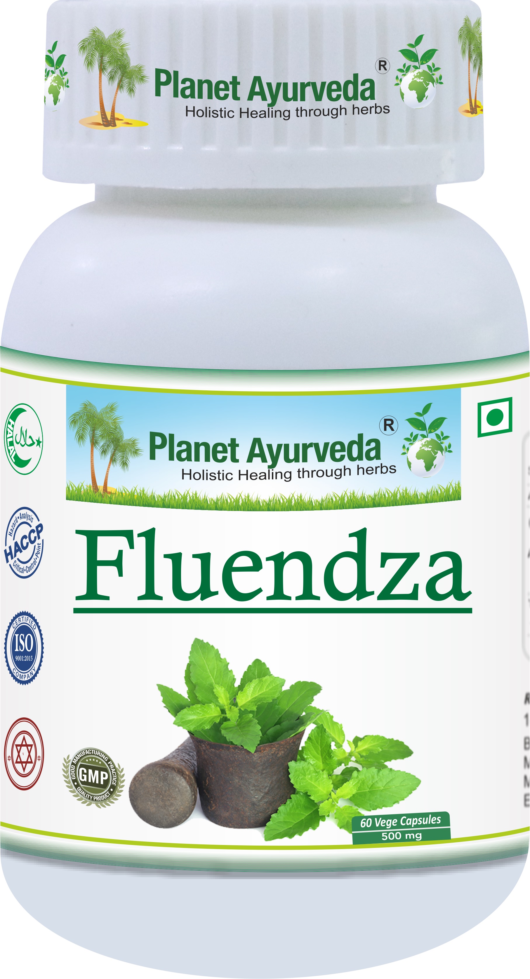 E-shop Fluendza - Infekcie, Prechladnutie - 500 mg, 60 kapsúl