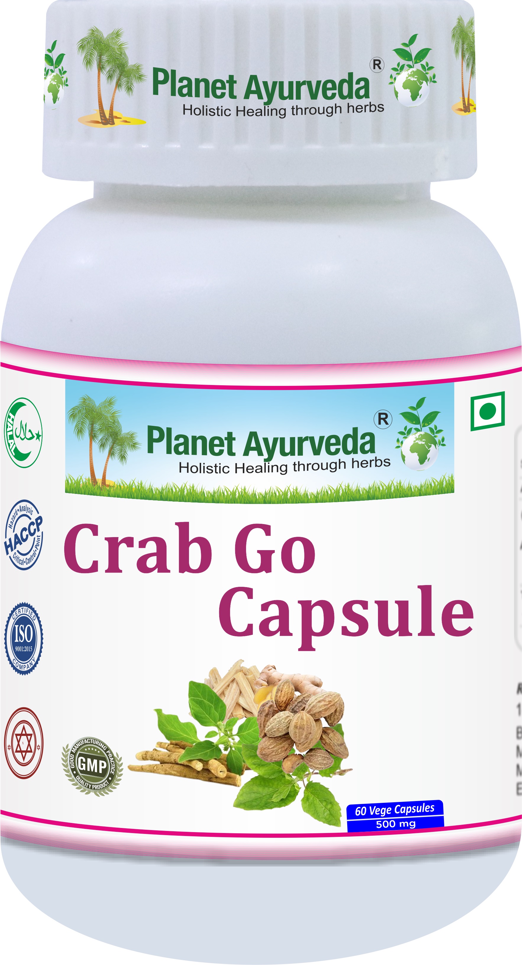 E-shop Crab Go - Imunita, Proti zápalové - 500 mg, 60 kapsúl