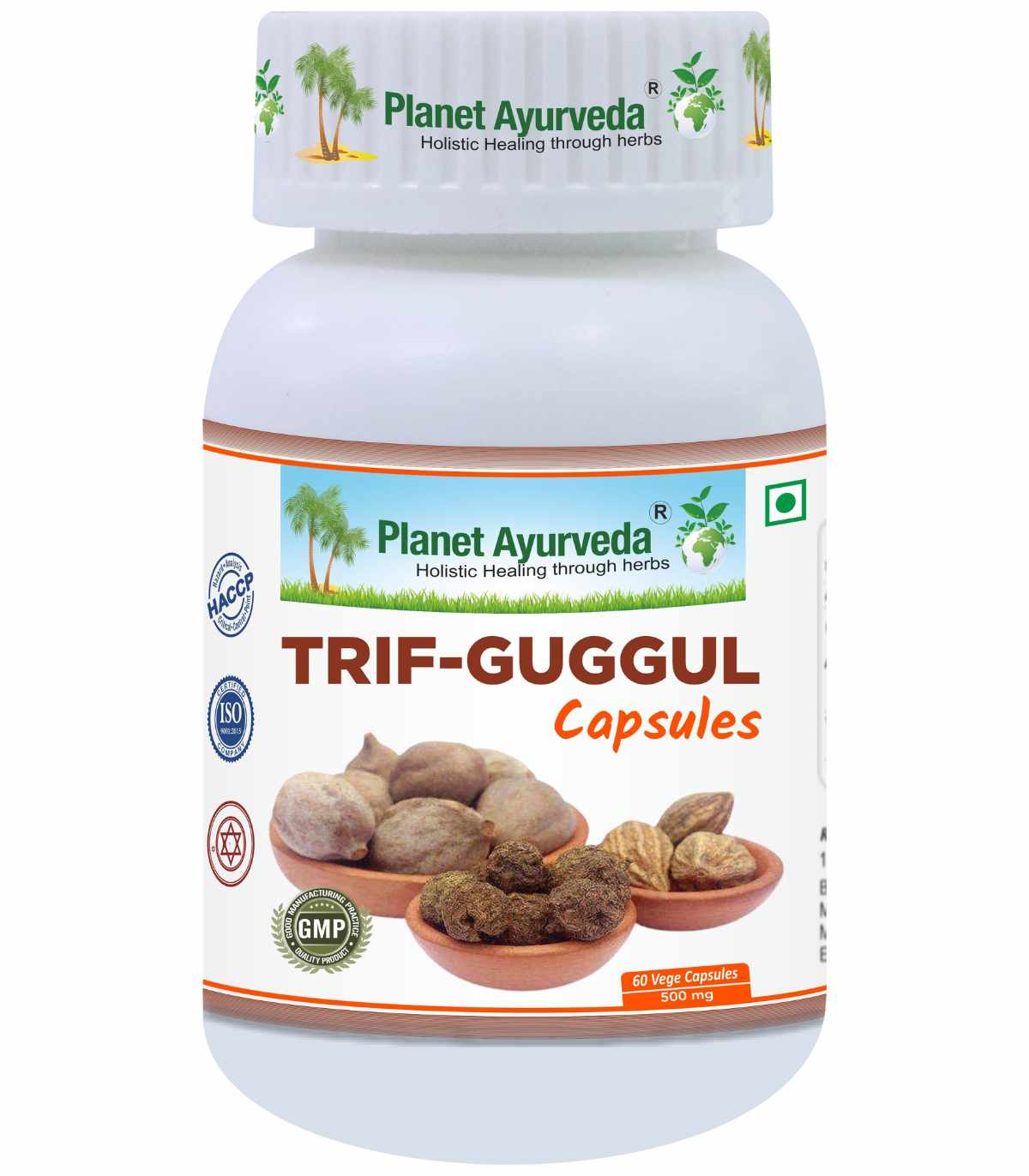 E-shop Trif-Guggul (Triphala Guggul) - Metabolizmus, Chudnutie - 500 mg, 60 kapsúl