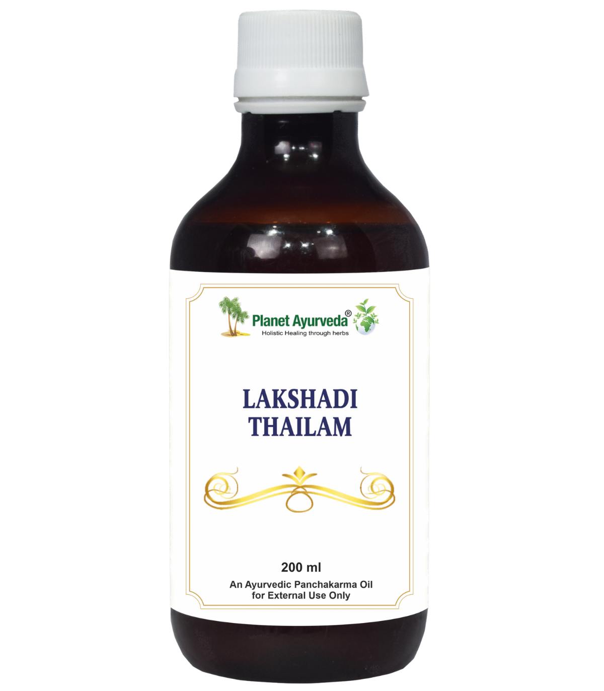 E-shop Lakshadi Thailam – Ajurvédsky olej na kosti a kĺby - 200 ml