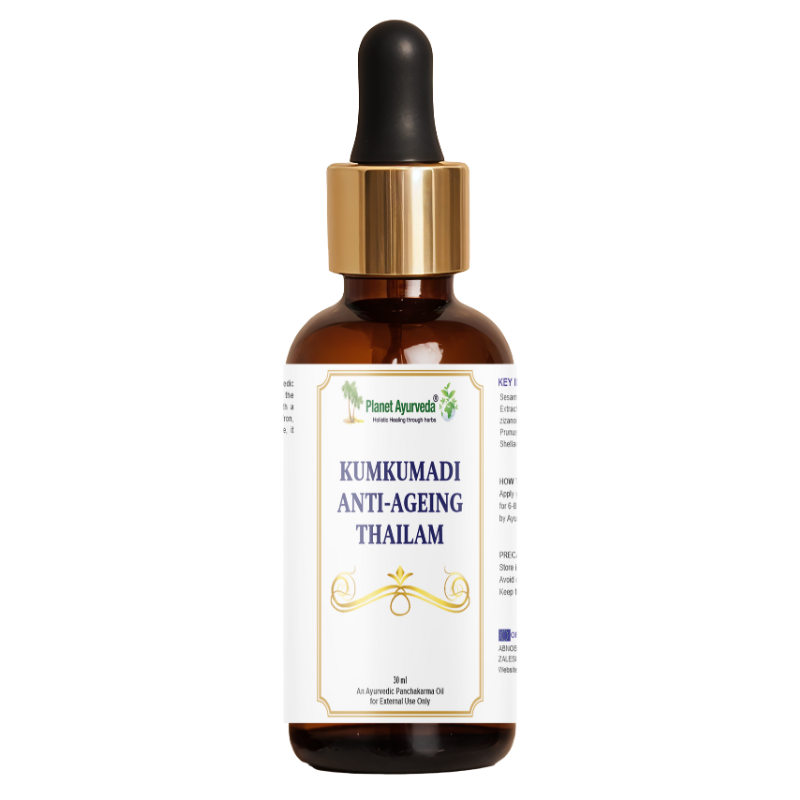 E-shop Kumkumadi Anti-Ageing Thailam - Vyživujúci olej na vrásky a pigmentové škvrny - 30 ml