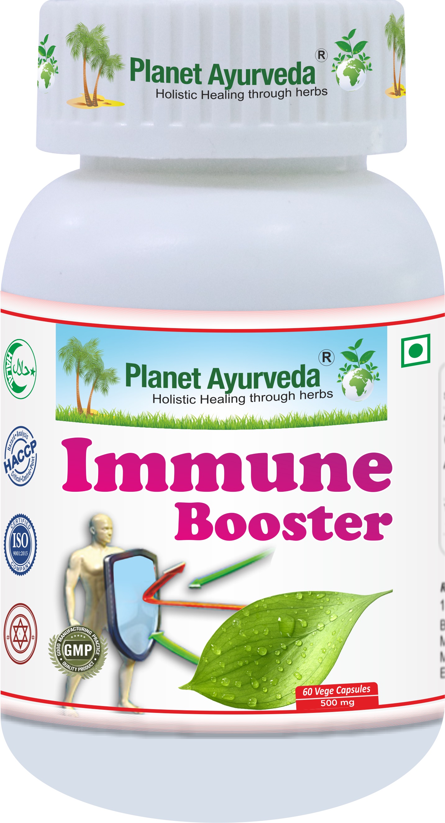 E-shop Immune Booster - Imunita, Vitalita - 500 mg, 60 kapsúl