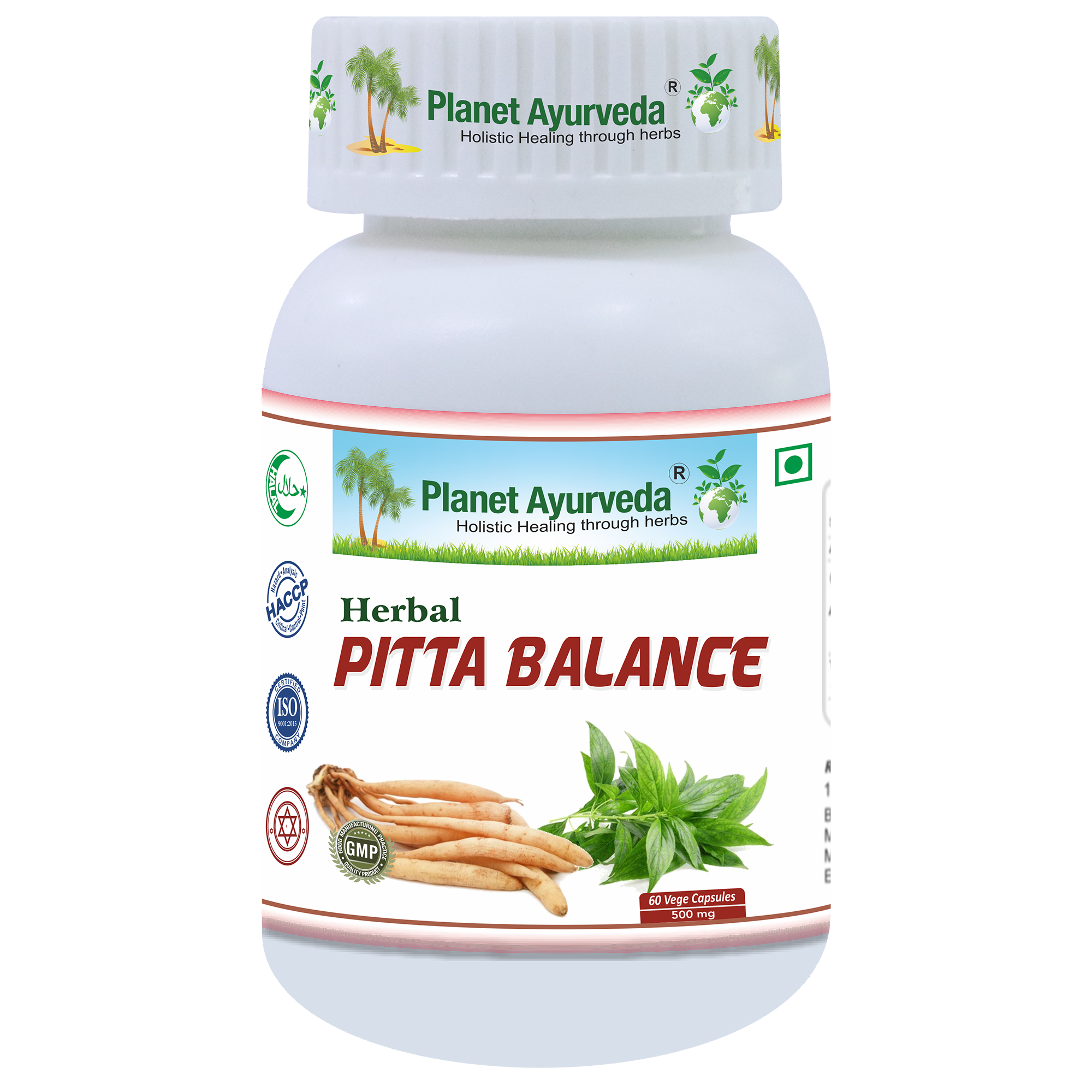 E-shop Herbal Pitta Balance - ochladenie, čistenie pokožky - 500 mg, 60 kapsúl
