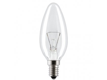 Orbitec Žiarovka 130V 25W E14 FD1050 sviečka-číra 35x100mm