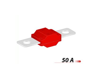 MTA Poistka MIDI 30mm- 50A - červená