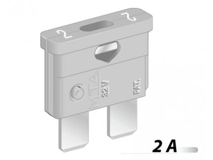 MTA Uni nožová poistka  2A