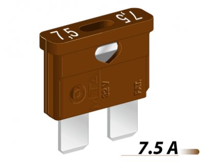 ELED Uni nožová poistka  7,5A