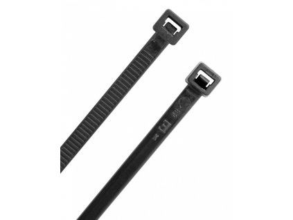 Elematic Páska viazacia 135 X 2,5mm čierna-100ks- balenie