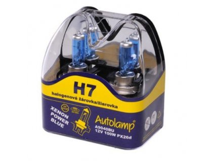 AUTOLAMP Žiarovka 12V 100W H7 Blue -sada 2ks  sada 2ks