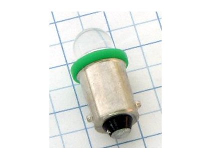 AUTOLAMP LED 12V (T4W) Ba9s zelená 2ks