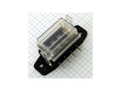 MTA Držiak pre 4 UNI NP s bočnými vývodmi + kryt