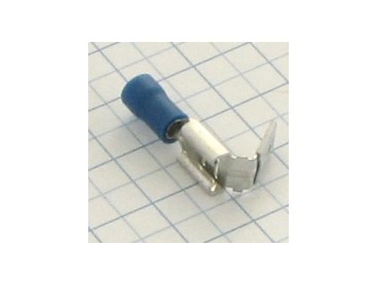 MTA Dutinka s kolíkom 6,3mm modrá