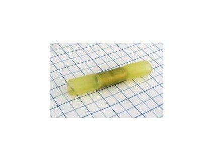 MTA Trubka spojka   6mm tepelne zmršť.žltá