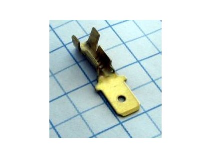 MTA Kolík plochý 4,75mm mosadz