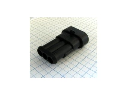Tyco Obal kolíkov SUPERSEAL   1,5mm 3-cestný