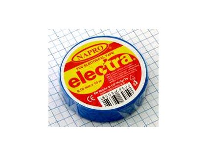 NAPRO Páska PVC 15mmX10m - modrá
