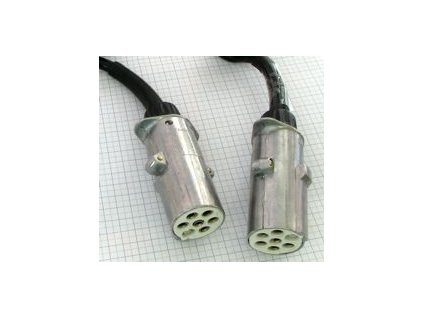 SEŠ Kábel špirálový 24V/ 7 pólový 5m - doplnkový