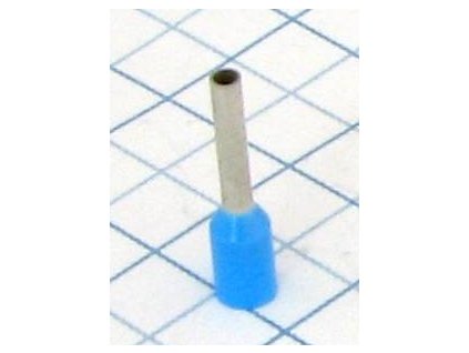 Dutinka lisovacia izolovaná L8/0,75mm-modrá