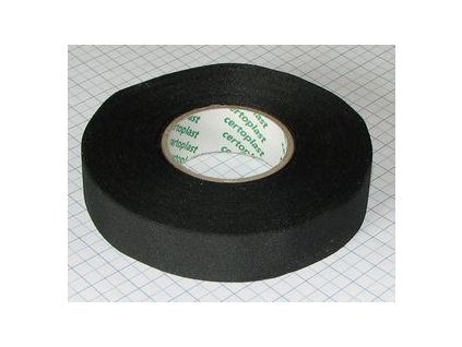 Scapa Páska textilná 19mmX15m - čierna /hladká/