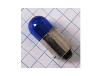 AUTOLAMP Žiarovka 12V 4W BA9s modrá