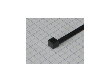 MTA Páska viazacia 360 X 4,8mm čierna-100ks-balenie