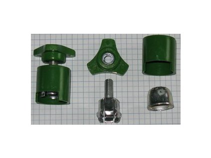 MTA Svorka batériová M8 s plastom  - zelená