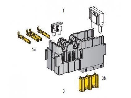 MTA Modul - MAXI+UNI poistkový - 3+6 cestný