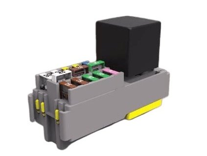 Vhodné pre  relé t.j. 944518RFC3 a iné. Možné doobjednať konektory pod označením SPT F630(11.02050),F950 (11.07741) a  JPT F280 (11.08331 ) ,  kryt pod č.01.01590 , upevňovacie konzoly č.01.01580 ,03.01620 a 01.00699. Súčasťou je zaisťovač konektorov.
