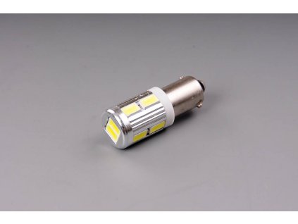 AUTOLAMP LED 12V-24V (T4W) Ba9s číra 10xSMD