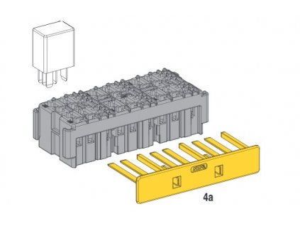 MTA Modul - MICRO relátkový- 6 cestný