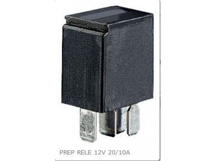 Hella Relé MICRO prepínacie  12V 10/20A 5-polov s odporom