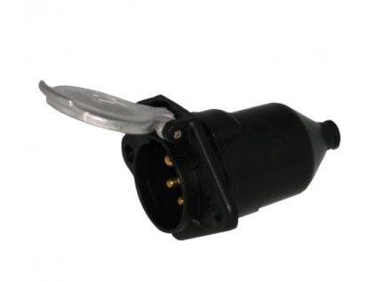 Zásuvka 7-pól 24V,DIN/ISO 3731, celokovová s tesnením