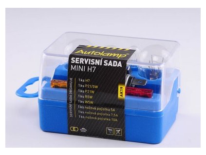 AUTOLAMP Sada žiaroviek MINI UNI H7 12V