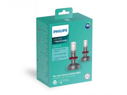 PHILIPS LED H8/H11/H16  Ultinon +160%