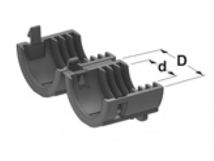 Skrinka obsahuje telo + kryt , vhodné pre 1 MIDI a 2 MEGA poistky.